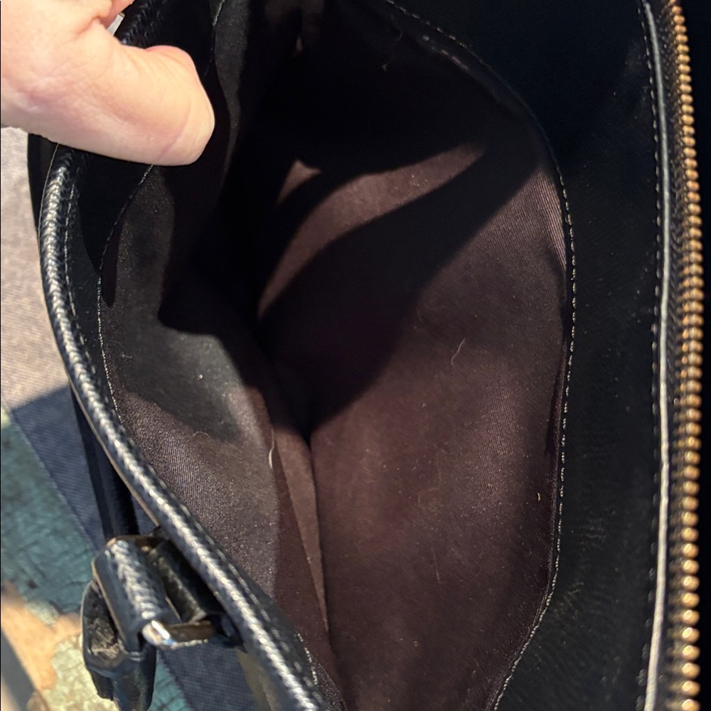 Coach Morgan Signature Satchel Brown Black Crossbody Handbag - Picture 10 of 10